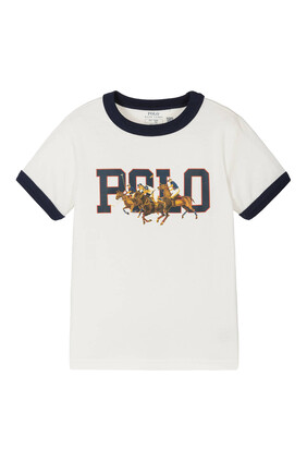 Kids Polo Logo T-Shirt